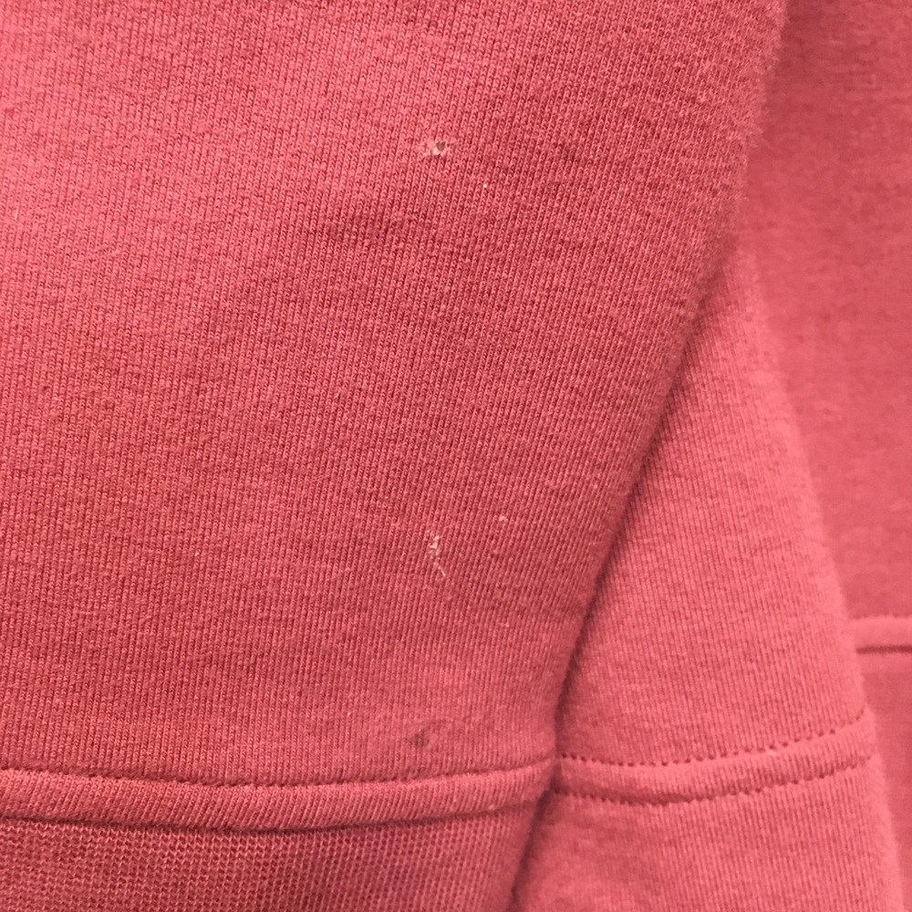 Lululemon Crewneck Sweatshirt Small Red Burgundy Athletic Loungewear Sporty Gym - Picture 3 of 8